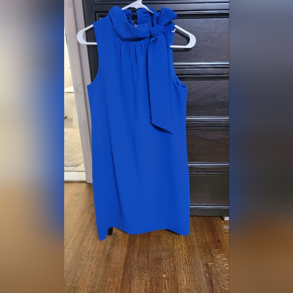 Women's royal blue Ann Taylor factory dress